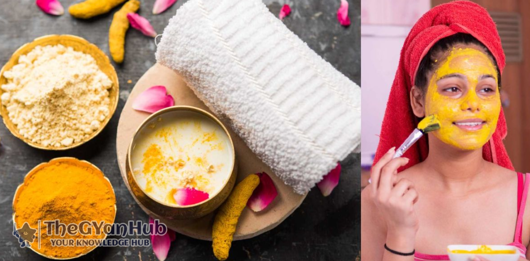चेहरे की रंगत निखारने का देसी और असरदार तरीका – हरड़ और हल्दी की मदद से