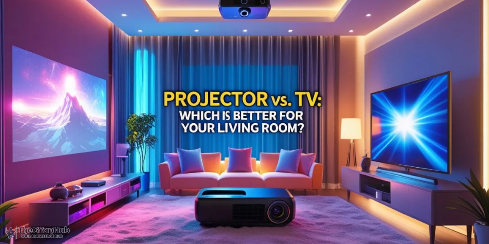 Smart TV vs Budget Projector – घर पर Theatre जैसा मज़ा कैसे पाएं