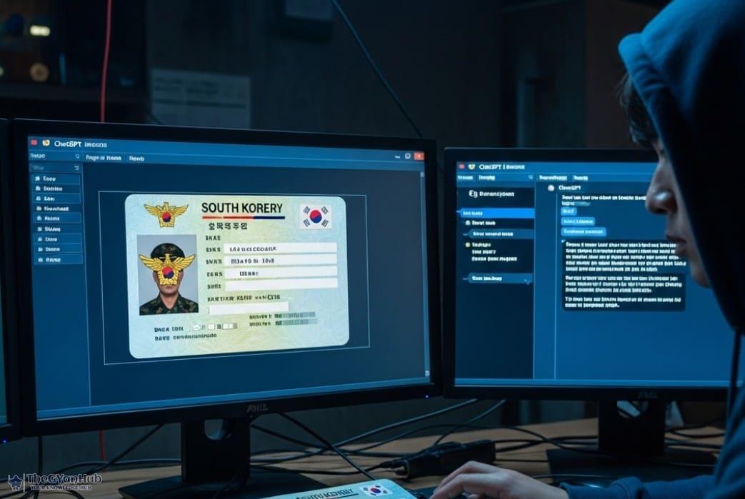 North Korean Hackers Exploit ChatGPT for Fake Military IDs in South Korea Attack