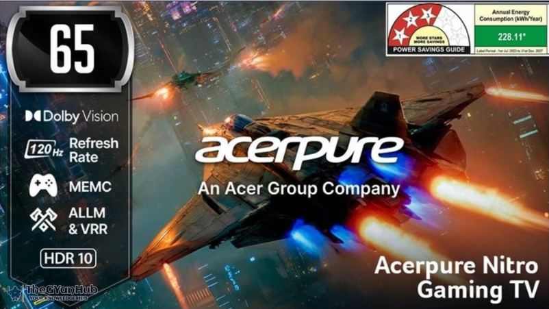 Acerpure introduces Nitro Series gaming TVs in India with prices beginning at ₹18,999