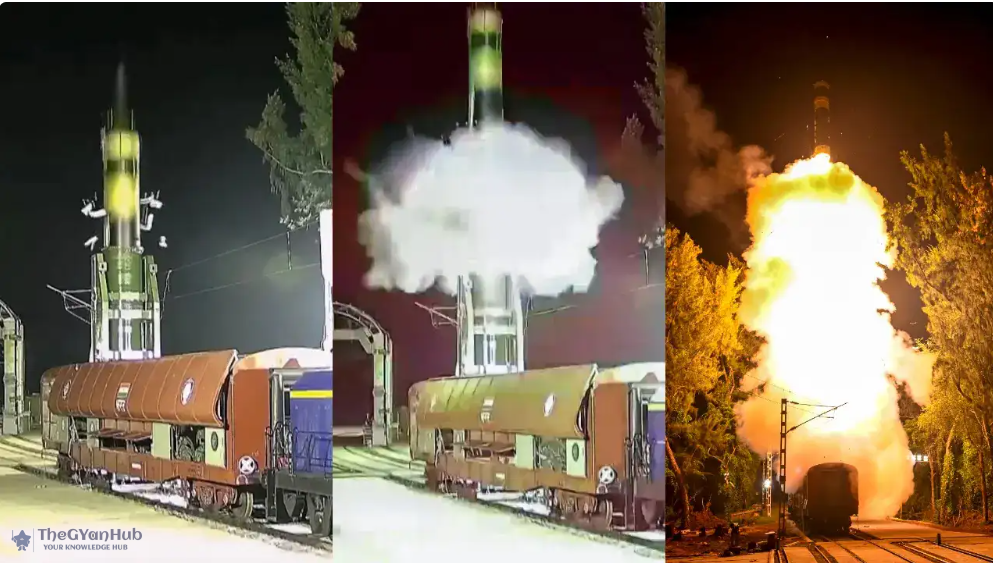 India demonstrates Agni-P missile launch using advanced electrified rail mobility system