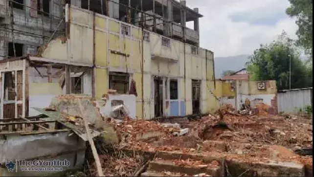 Citizens and activists express outrage over loss of historic Redlands building in Northeast India.