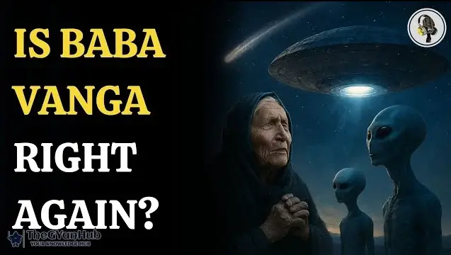 Mystical portrait honoring Baba Vanga and her widely discussed future predictions