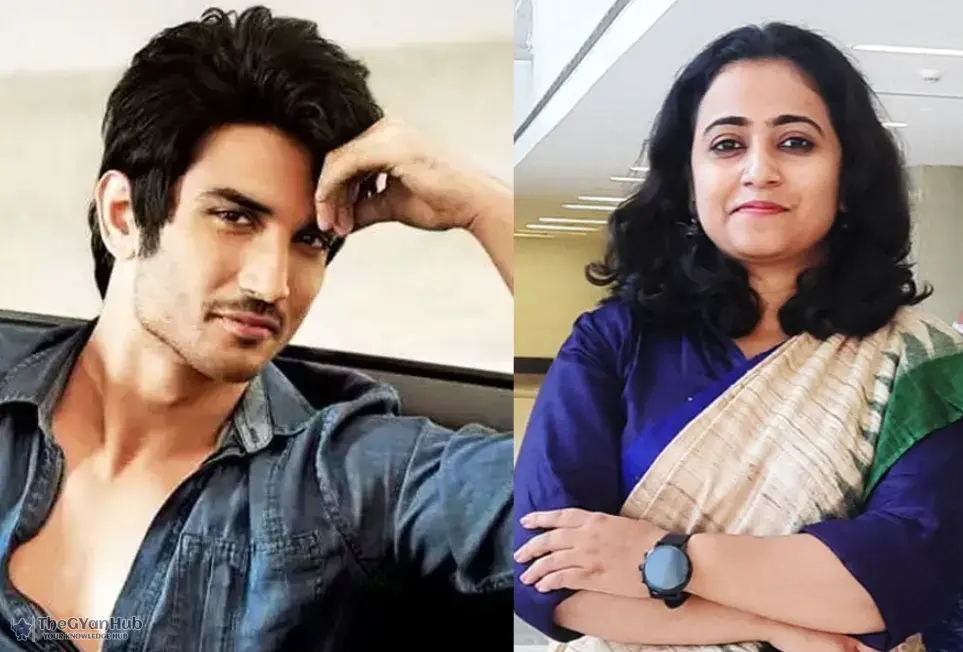 Divya Gautam posing for media after announcing her political debut in Bihar