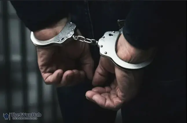 Police briefing in Odisha about a man’s extortion plot against his own father