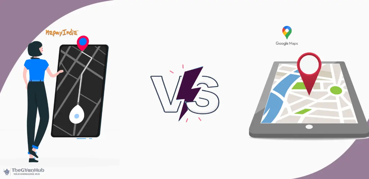 Mappls app displaying detailed local routes and 3D maps for Indian users