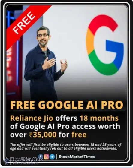 Unlock Free Google AI Pro with Jio: Are You Eligible for the Rs 35,100 Offer?