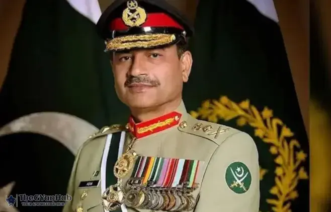Pakistan’s Army Chief General Asim Munir during a public address amid constitutional amendment debate