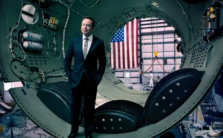 Elon Musk speaking about his vision for preserving humanity’s knowledge in space