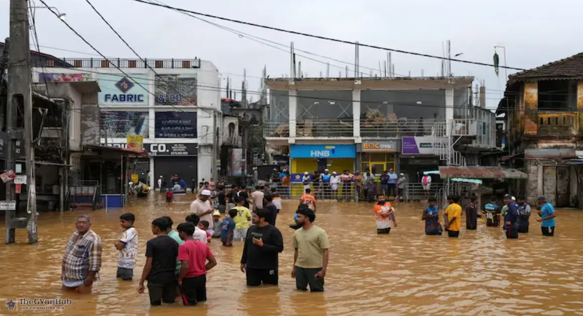 Emergency response in Sri Lanka after Cyclone Ditwah causes rising death toll