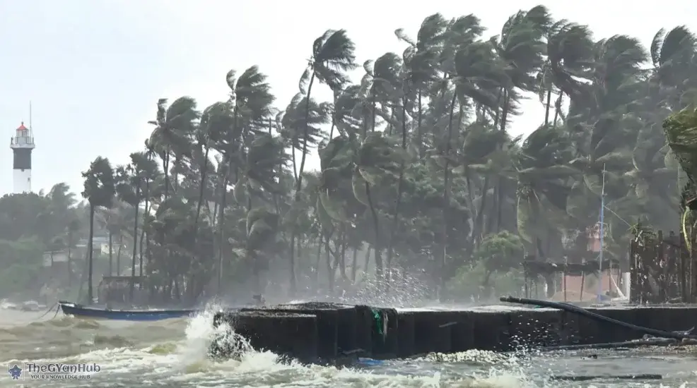 Red alert issued in Puducherry, Andhra Pradesh, and Tamil Nadu as Cyclone Ditwah approaches