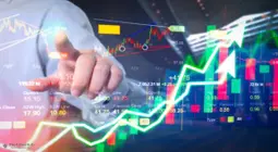 Illustration of stock analysis and free trading signal cues for Kaynes Technology India