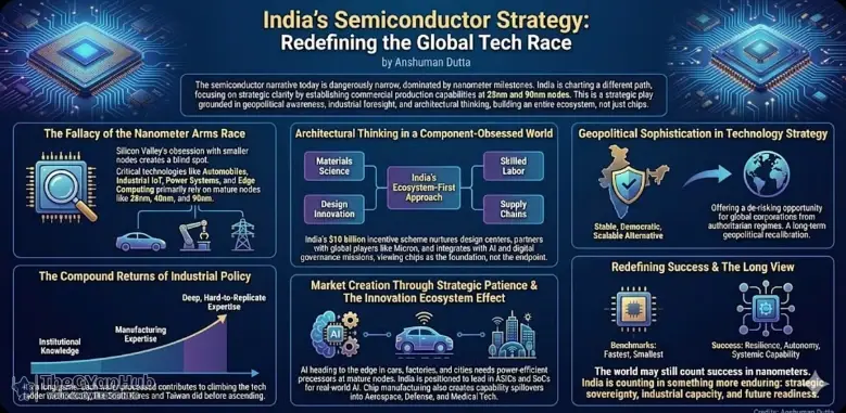 India’s Semiconductor Mission drives silicon sovereignty, reshaping global tech supply chains and manufacturing leadership