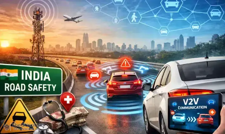 India adopts vehicle-to-vehicle tech to reduce crashes and make highways safer through connected mobility systems