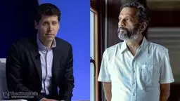 AI and energy use take center stage as Sam Altman and Sridhar Vembu present contrasting perspectives