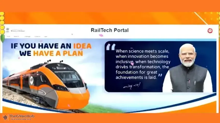 Ashwini Vaishnaw Launches 'Rail Tech Portal' to Drive Innovation in Indian Railways