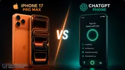 Alt text: Sleek OpenAI AI-driven mobile device concept highlighting innovation, challenging leading brands like Apple and Samsung.