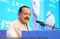 Alt text: Concept illustration highlighting Jitendra Singh advocating for India’s leadership in critical tech sectors to strengthen national sovereignty.